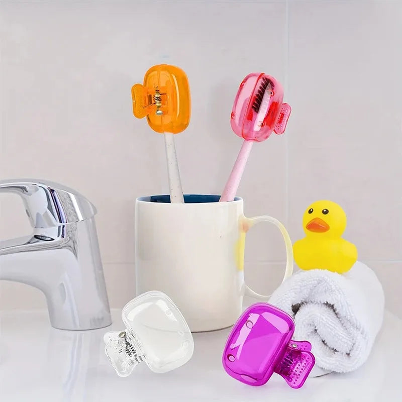 4 Pcs Toothbrush Head Cover Cap