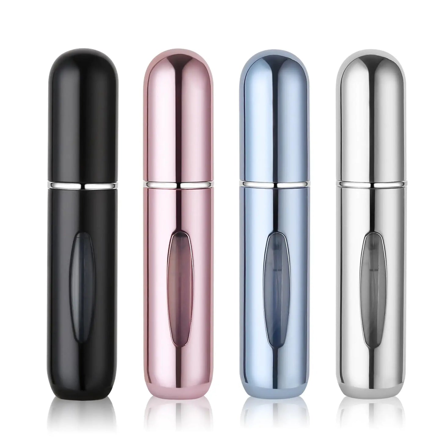 4Pc Multi Colour Perfume Travel Bottle