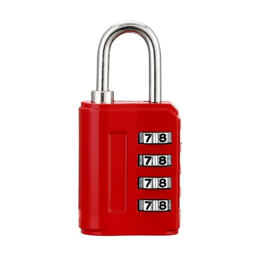 2 Pcs 4 Digit Combination Padlock