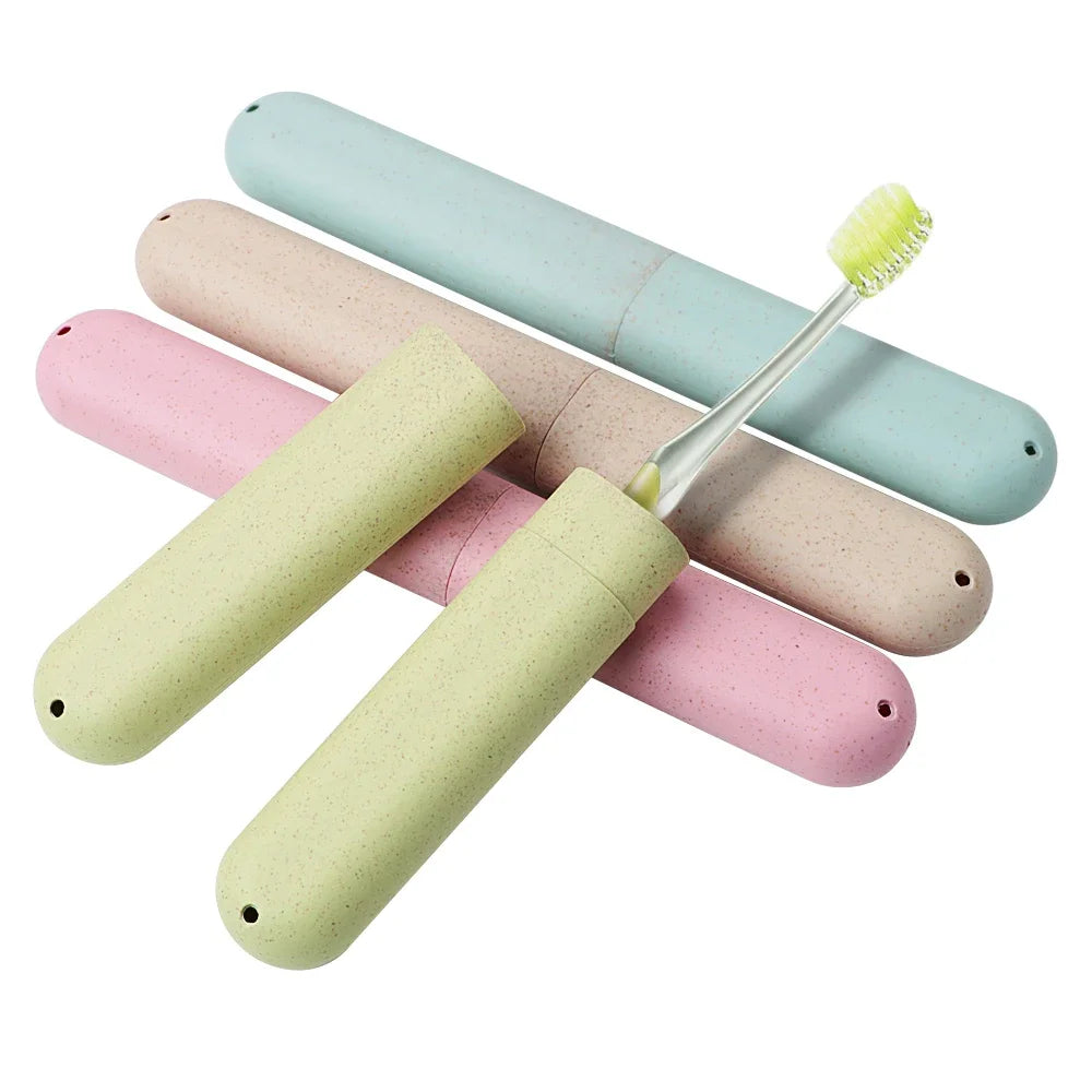 2Pcs Portable Toothbrush Case