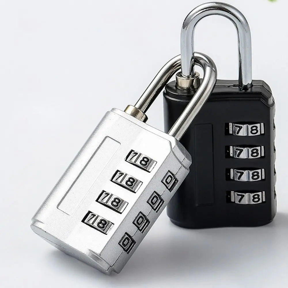 2 Pcs 4 Digit Combination Padlock