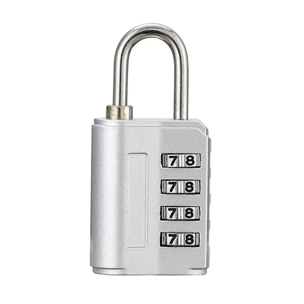 2 Pcs 4 Digit Combination Padlock