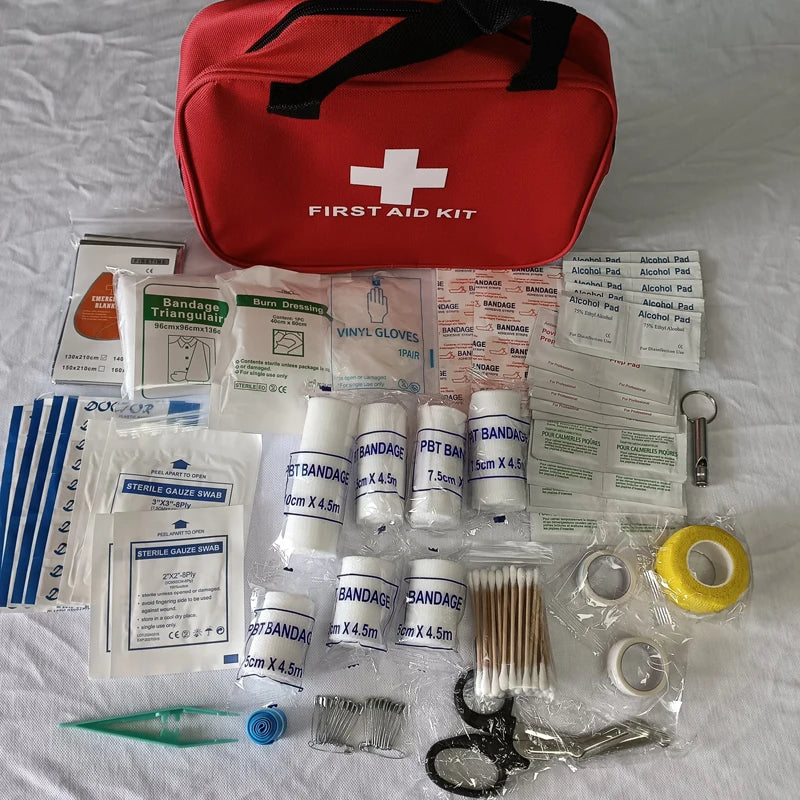 Travel First Aid Kit (184 Pcs)