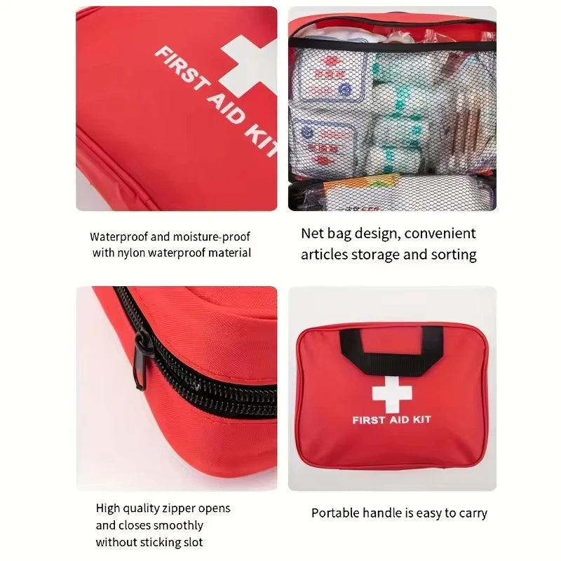 Travel First Aid Kit (184 Pcs)