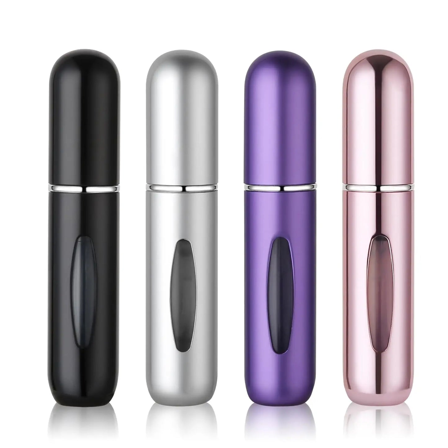 4Pc Multi Colour Perfume Travel Bottle