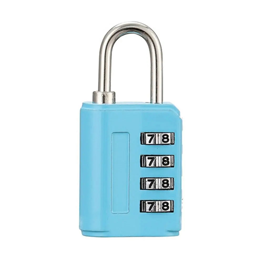 2 Pcs 4 Digit Combination Padlock